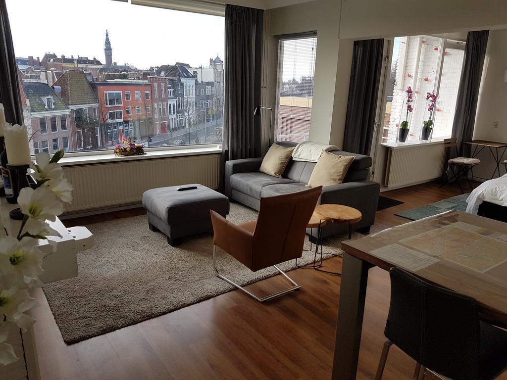 Schitterend Appartement In Binnenstad Groninga Esterno foto