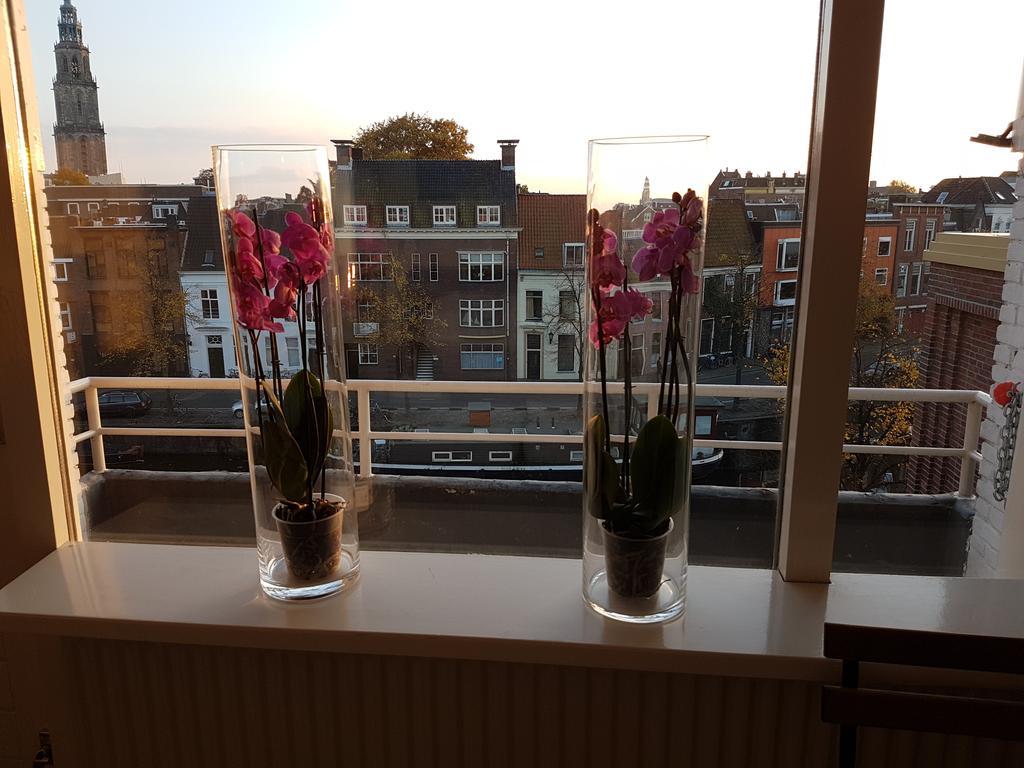 Schitterend Appartement In Binnenstad Groninga Esterno foto